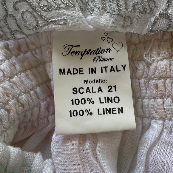 Temptation Positano Ravello Long Top Scala Mini Skirt Set Butterfly - Picture 6 of 9